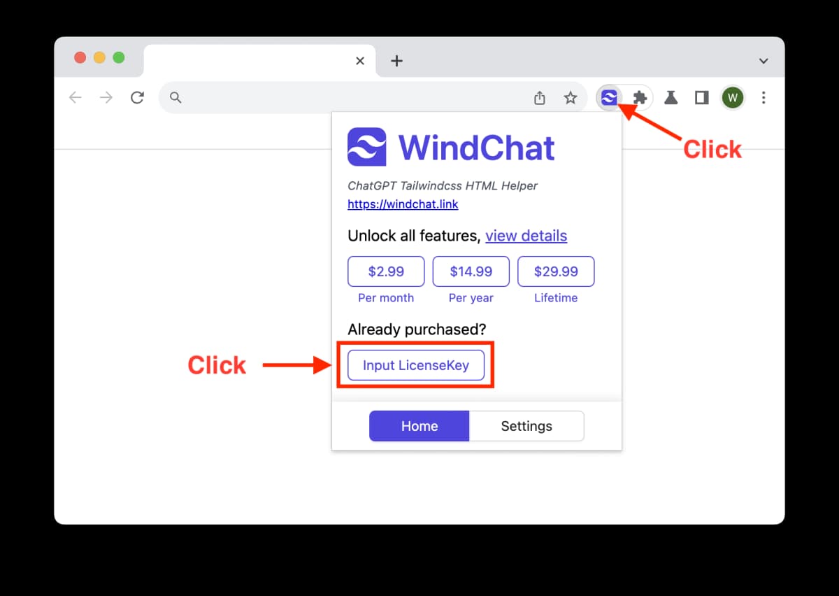 WindChat - Preview Tailwindcss HTML in ChatGPT | WindChat